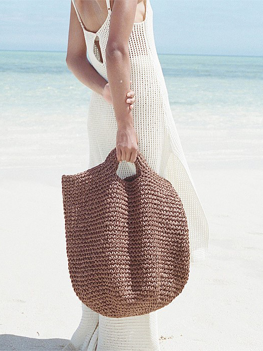 Round Straw Bag
