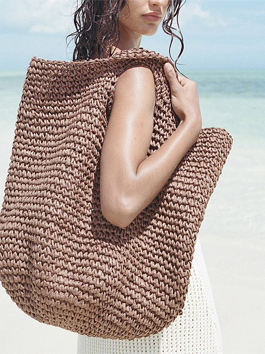 Round Straw Bag