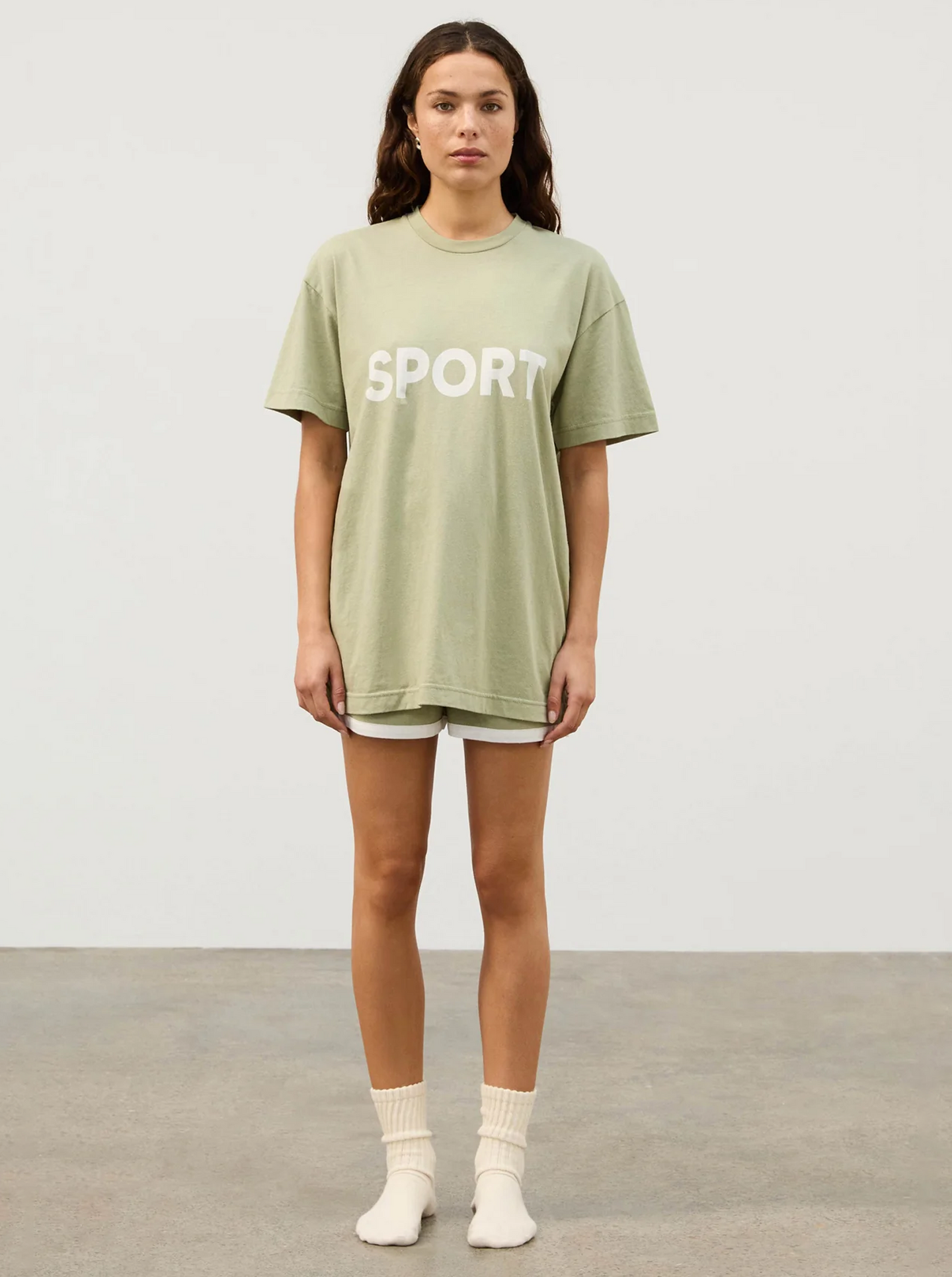 Organic Cotton Blend Sport Tee