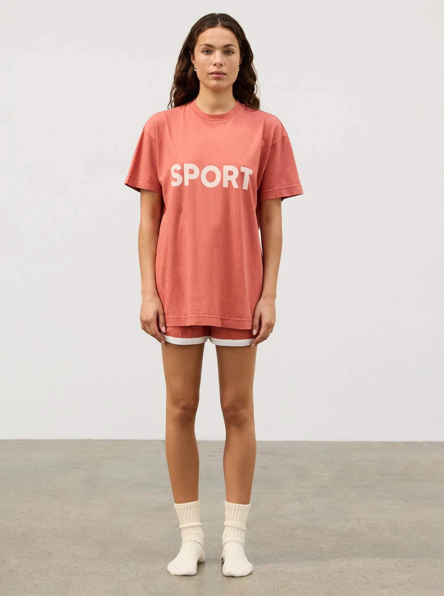 Organic Cotton Blend Sport Tee