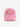 Trucker Hat in Pink Velvet