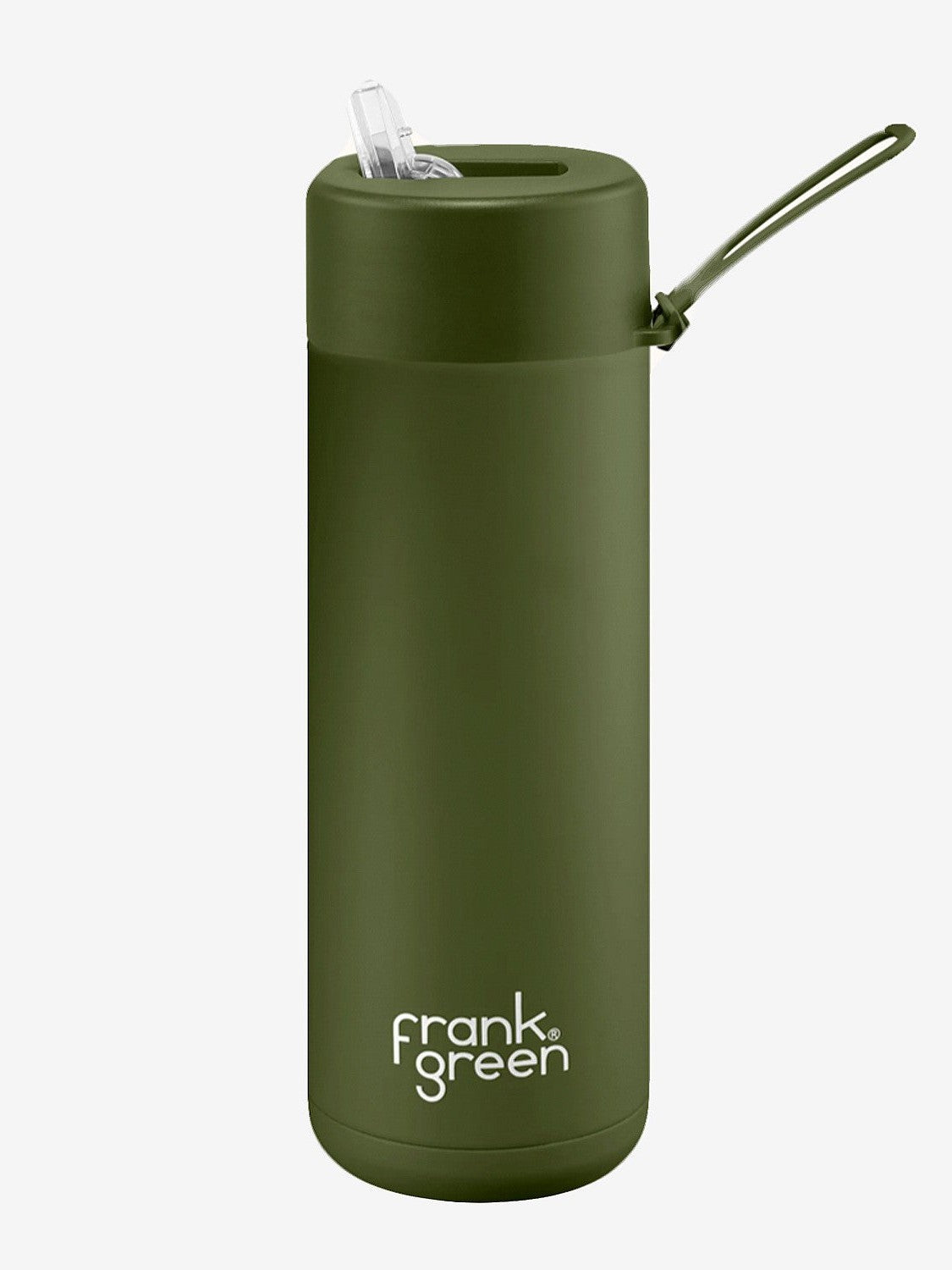 20oz Ceramic Reusable Bottle Khaki