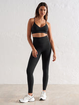 Black Sense Strap Bra