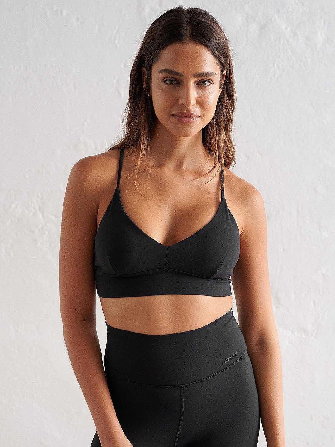 Black Sense Strap Bra