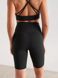 Black Sense Biker Shorts