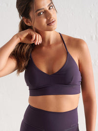 Plum Sense Strap Bra