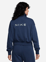 Sportswear Oversized ½-Zip Crop Fleece Sweatshirt