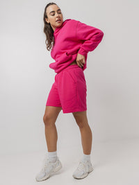 Lounge Short in Raspberry