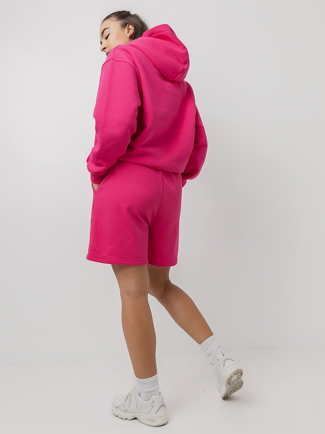 Lounge Short in Raspberry