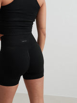 Black Shape Seamless Hotpants