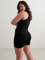 Black Shape Seamless Hotpants