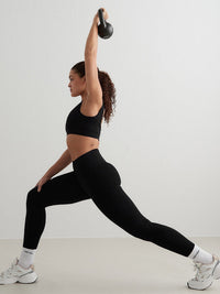 Black Shape Seamless Tights