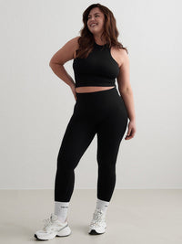Black Shape Seamless Tights