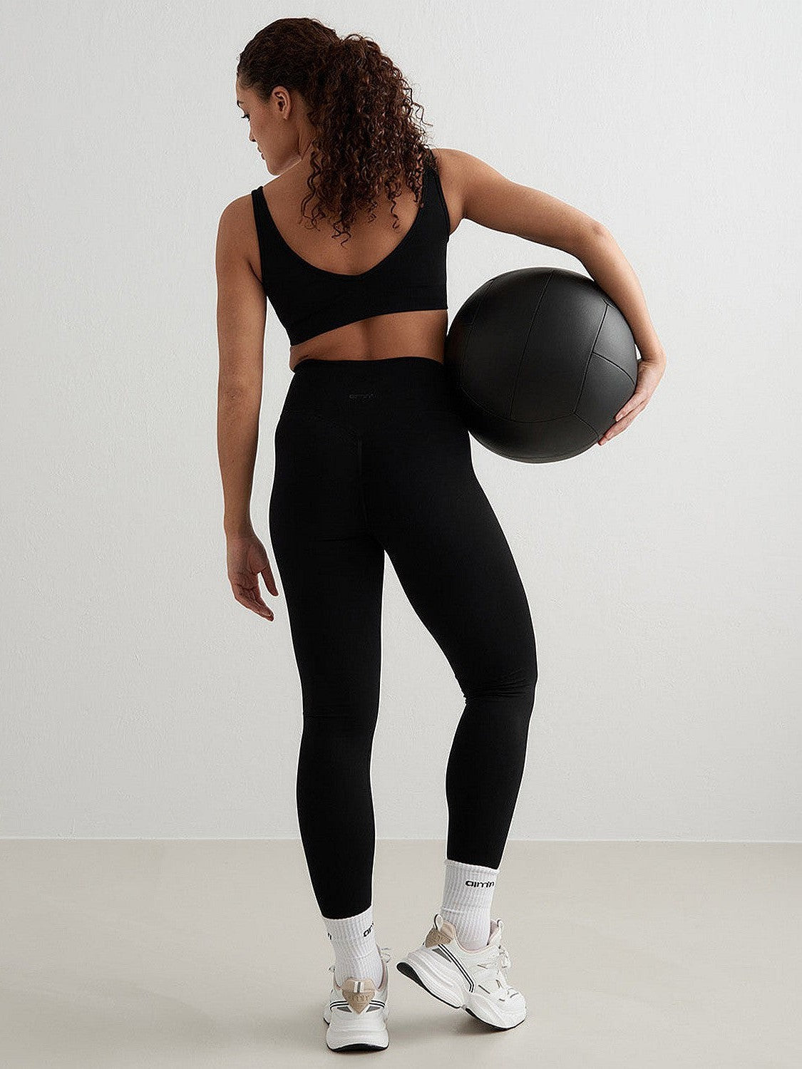 Black Shape Seamless Tights