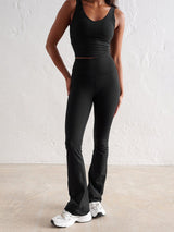 Black Sense Flare Petite Tights