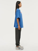 Trifecta Tee In Electric Blue