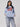 LAV Oversized Knit Light Blue Flag