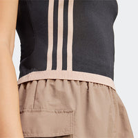 Knitted 3 Stripe Short Tee