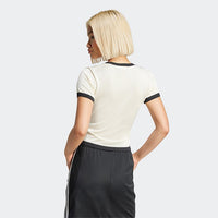Knitted 3 Stripe Short Tee