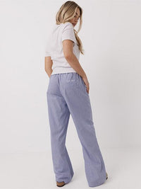 Everyday Pants in Blue Stripe
