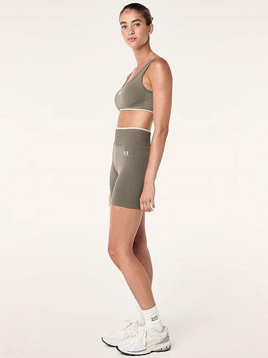 Restore Seamless Scoop Bra In Khaki