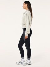 Tranquility Zip Sweat In Washed Moonstruck