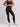 Black Ribbed Seamless Tights