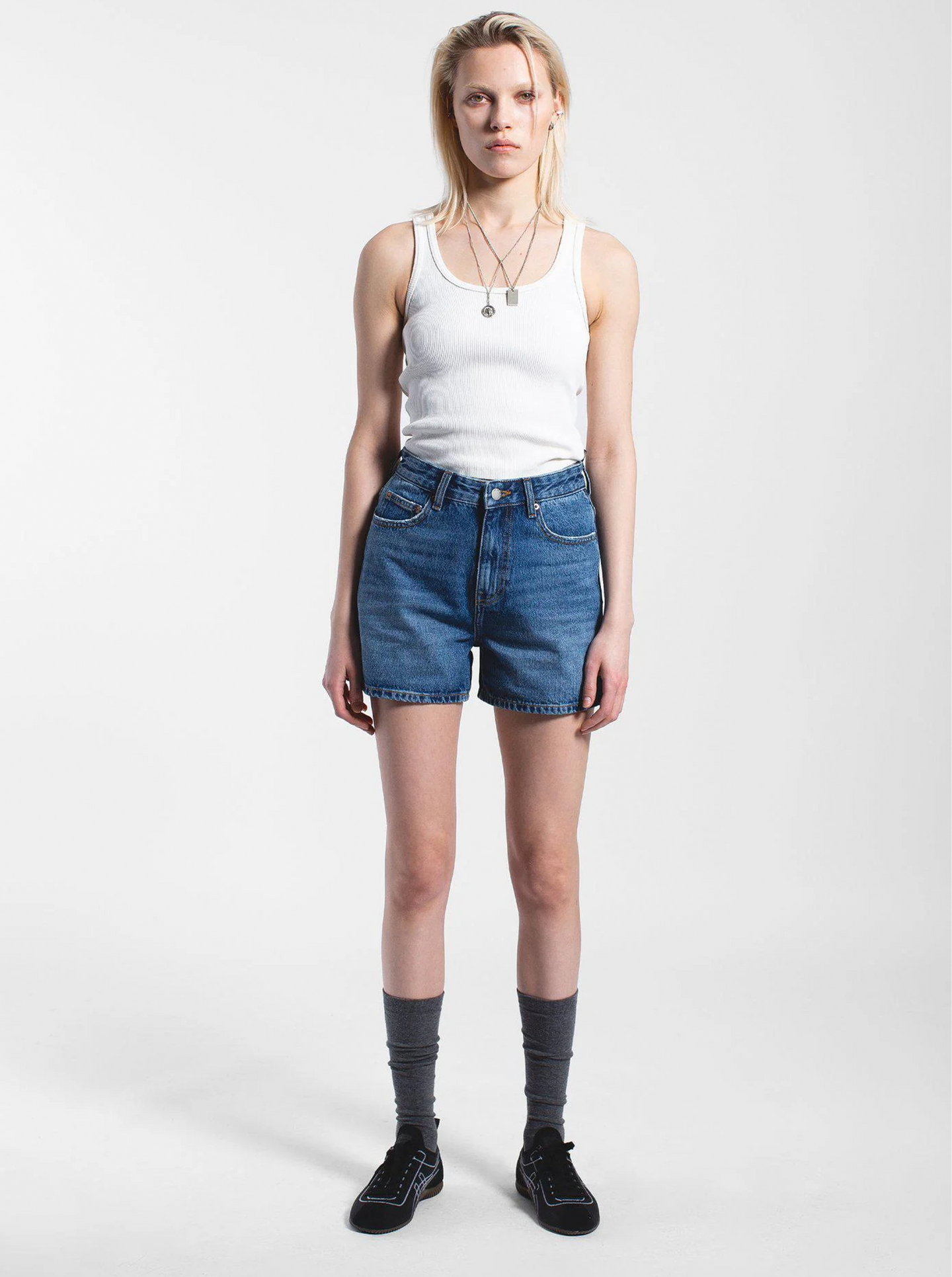 Nora Shorts in Stream Mid Used
