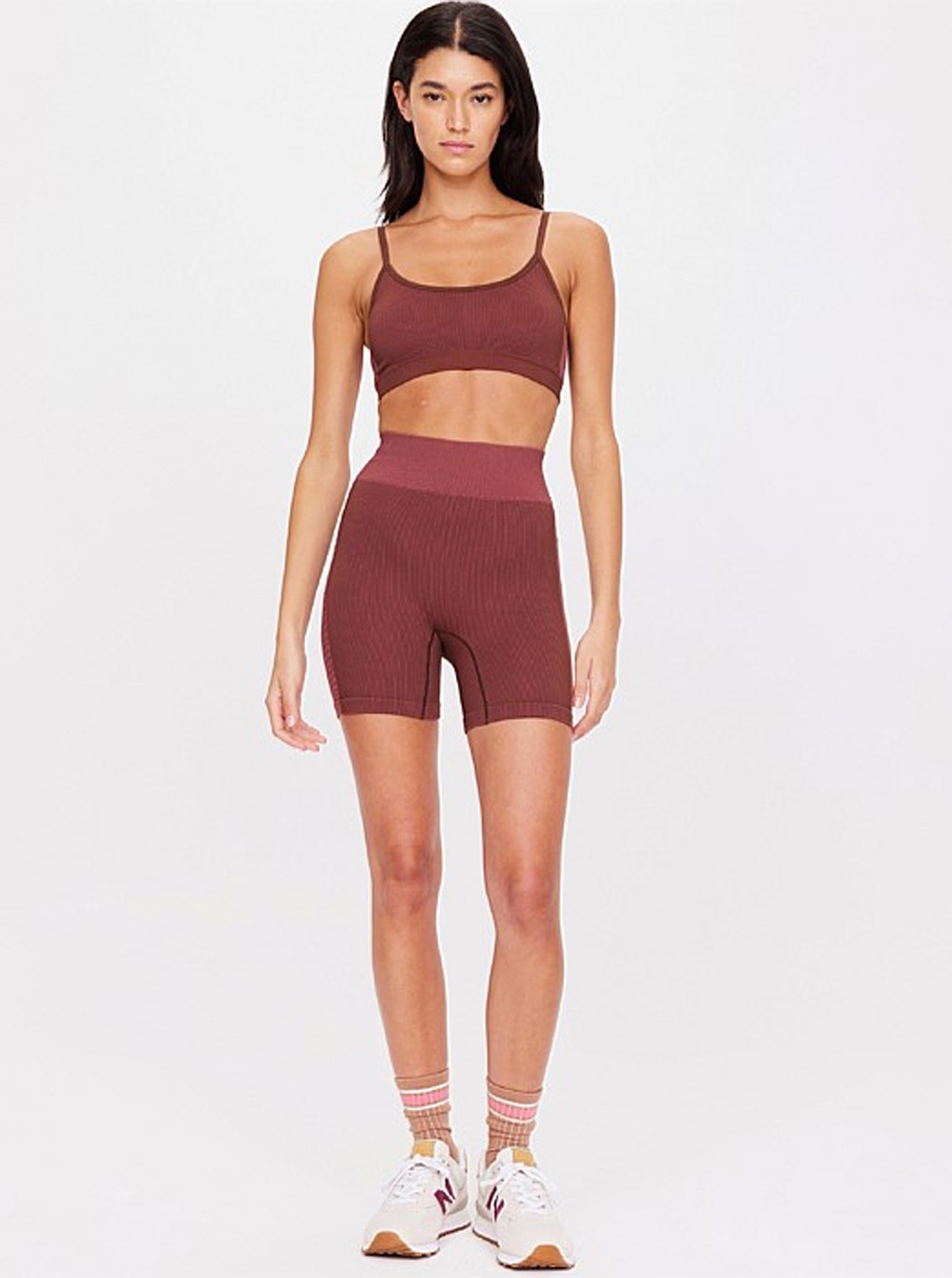 Ribbed Seamless 5in Spin Short