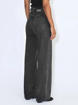 Echo High Straight in Tar Retro Black