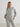Light Grey Melange Comfy Modal Half Zip