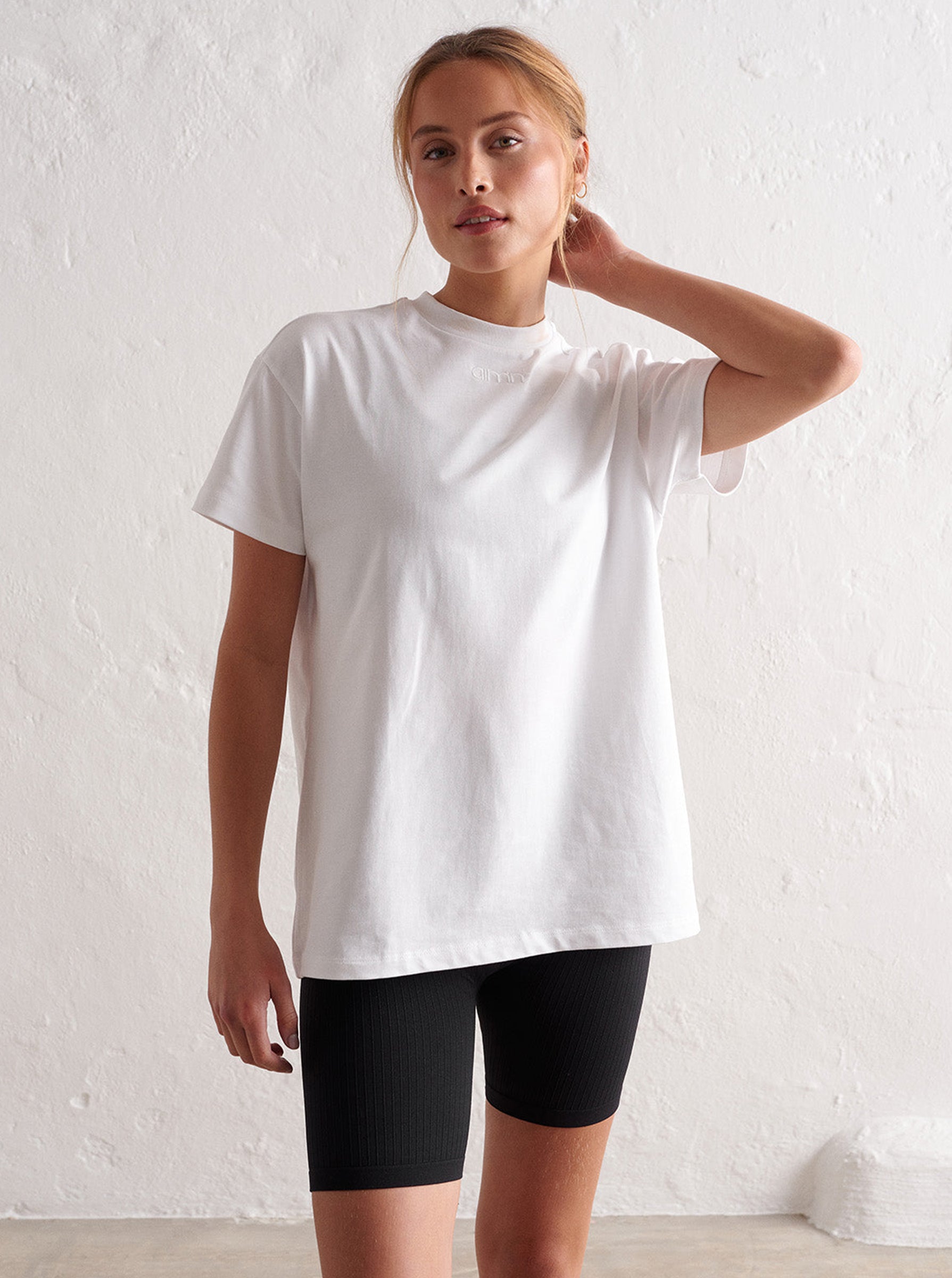 White Boyfriend T-Shirt