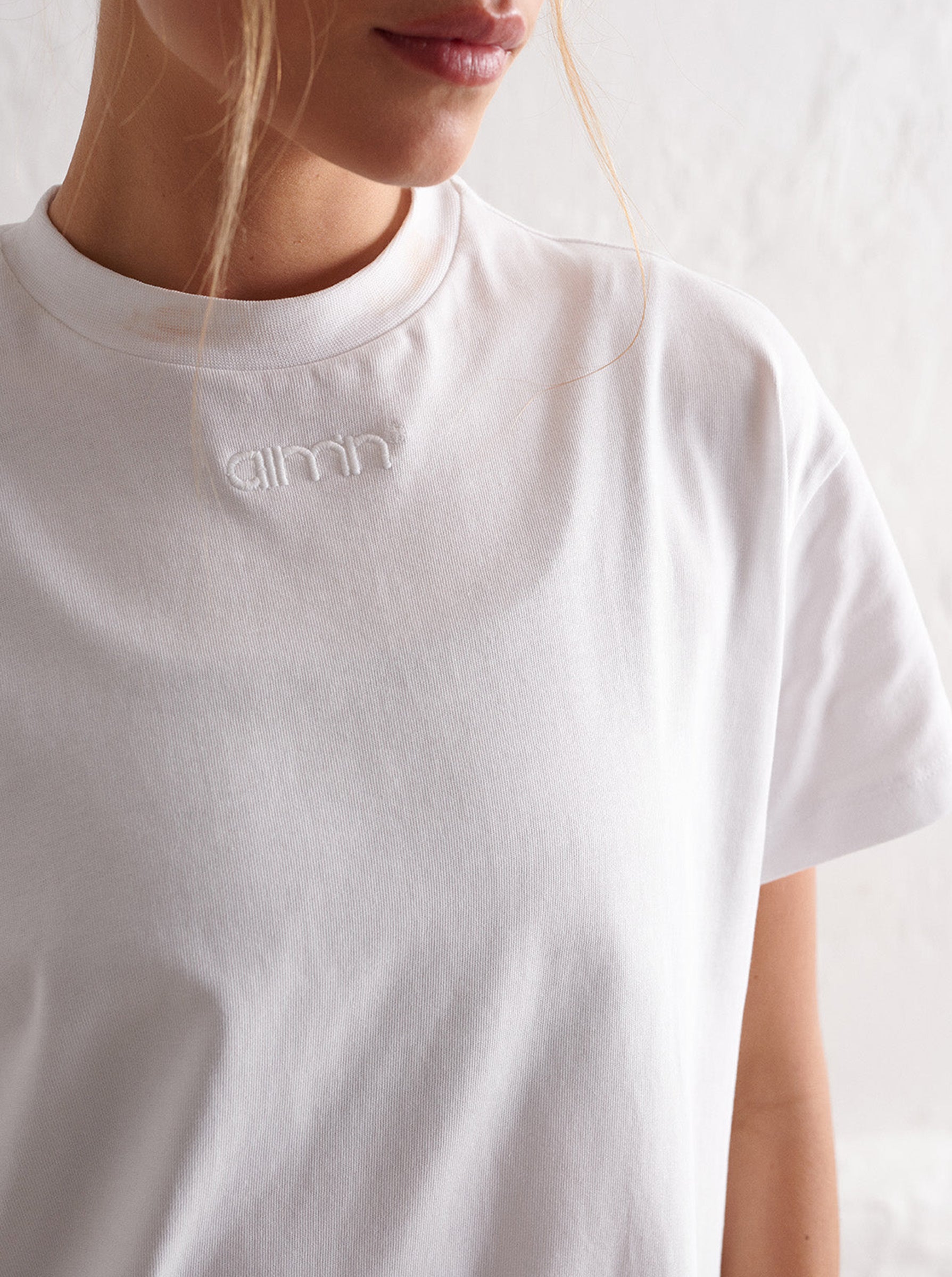 White Boyfriend T-Shirt