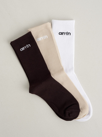 Logo Socks 3Pack