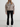 Dark Clay Varsity Sweat Half Zip