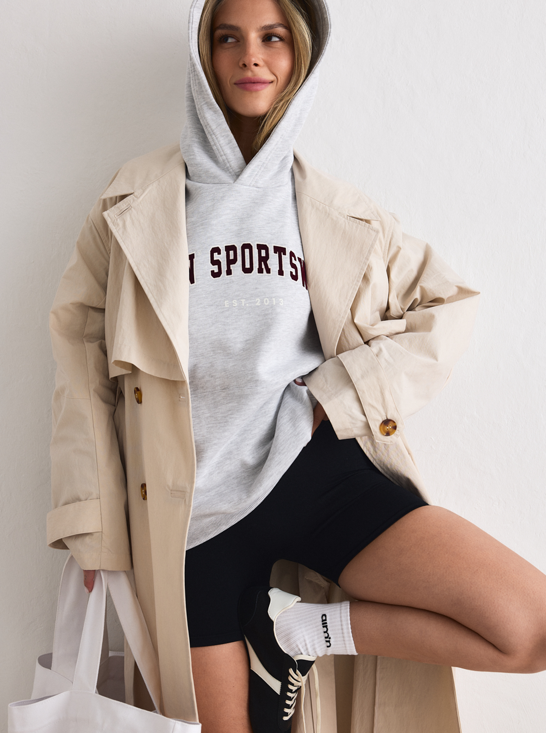 Varsity Boxy Hood