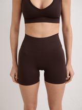 Shape Seamless Hotpants in Chocolate
