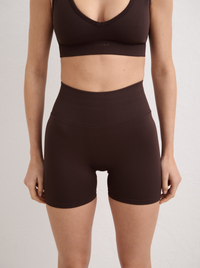 Shape Seamless Hotpants in Chocolate