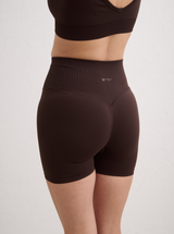 Shape Seamless Hotpants in Chocolate