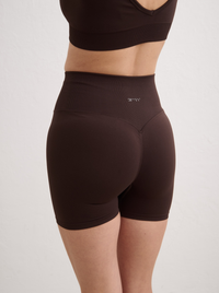 Shape Seamless Hotpants in Chocolate