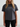 Shadow Grey Serif Boxy T-Shirt