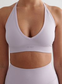 Pale Lavender Shape Seamless Cross Back Bra