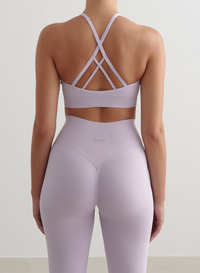 Pale Lavender Shape Seamless Cross Back Bra