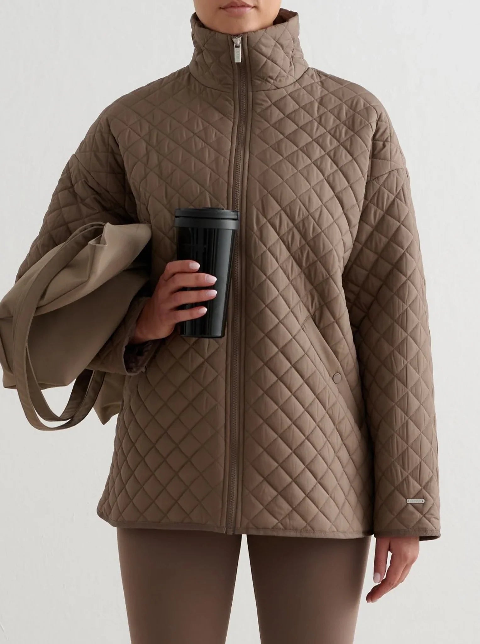 Oversized Quilted Jacket