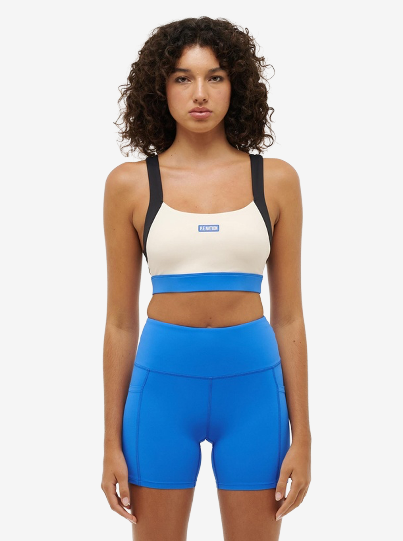 Reaction Time Sports Bra in Pearled Ivory