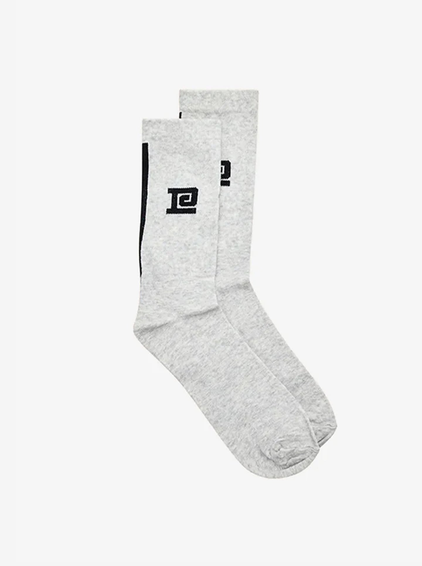 Medley Sock in Grey Marle