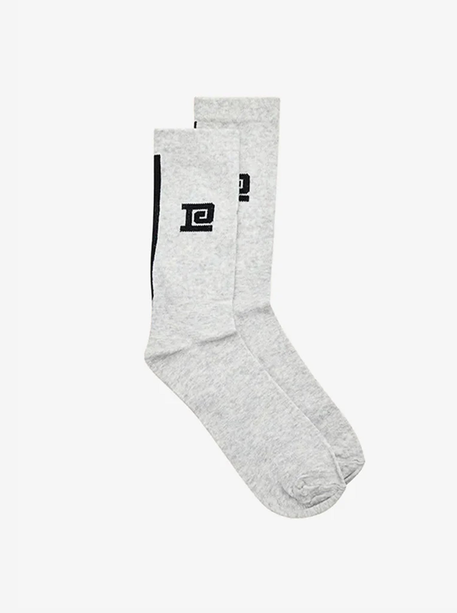 Medley Sock in Grey Marle