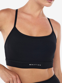 Signature Sports Bra in Black