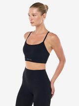 Signature Sports Bra in Black