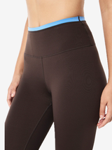 Vita Full Length Legging in Coffee & Marina